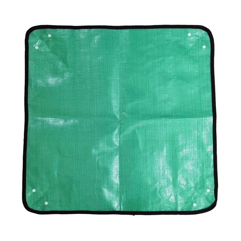 Estera de plantación de PE, estera de jardinería verde, planta, balcón, súper ligera, reutilizable, impermeable, estera de flores de jardín, 25,6 pulgadas: green