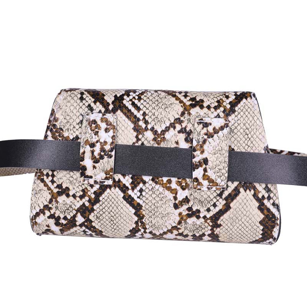 Vrouwen Opslag Pocket Borst Bag Snake Cross Wilde Schouder Tas Crossbody Schouder Borst Tassen Handtassen # YY