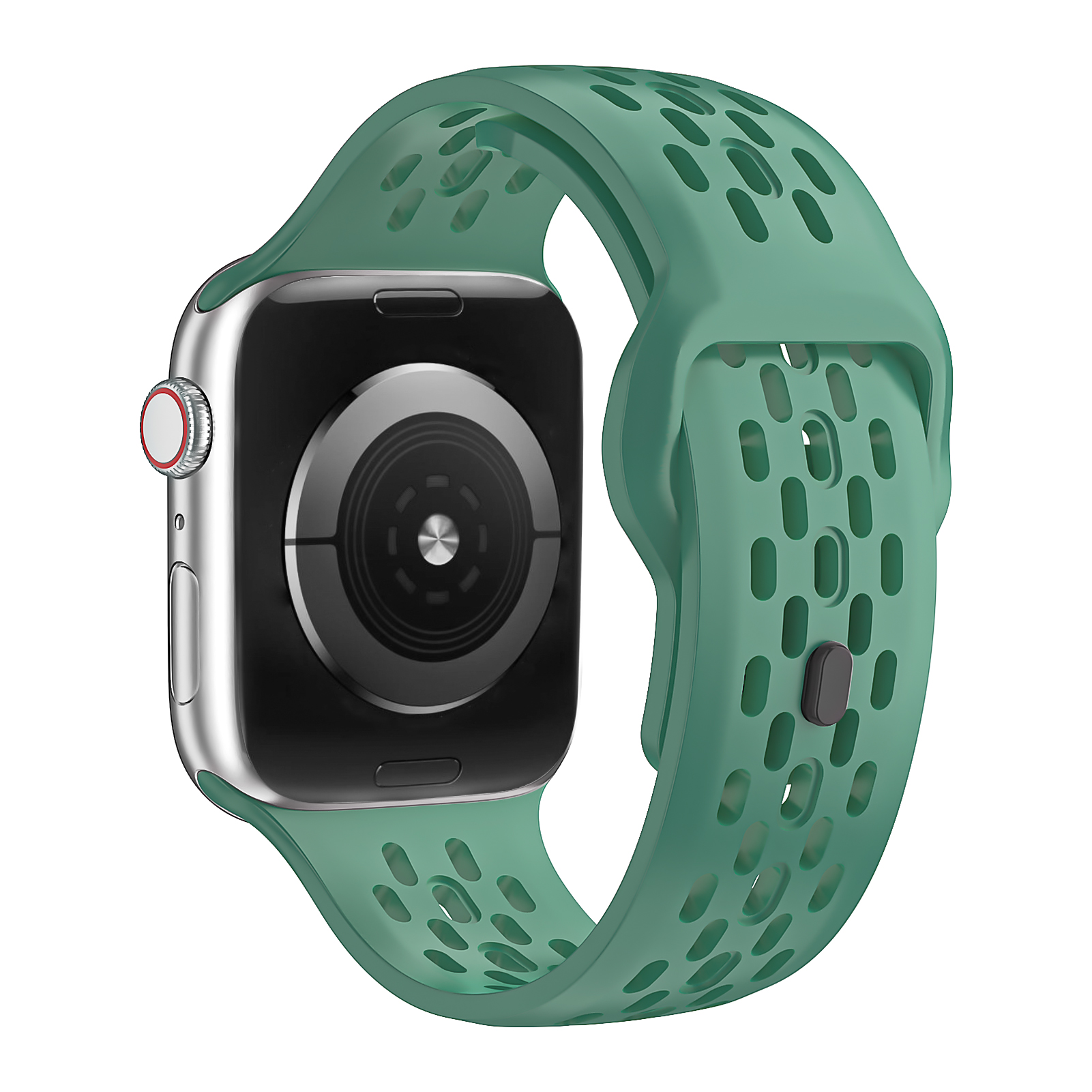 Sportsilikon för apple watch-armband 44mm 45mm 49mm 40mm 41mm 38mm 45 mm correa-armband iwatch-serien 9 8 7 6 5 se ultra 2 band: Himmelsk kricka / 22mm