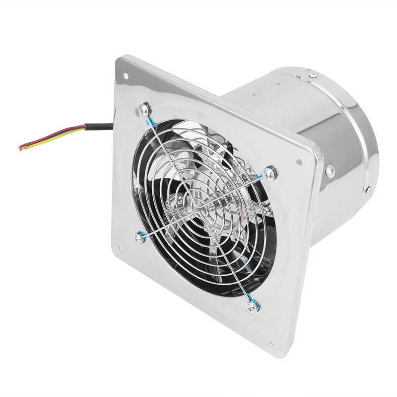 7.5in Exhaust Extractor Fan 7 Blades Low Noise Ventilation for Home Bathroom Toilet 40W 220V Ventilator