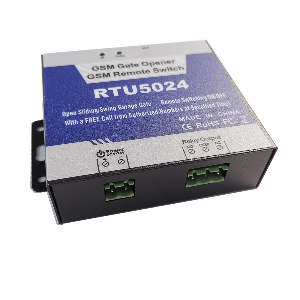 Dørkontroller rtu 5024 port adgangskontroll gsm bryter for skyveport slagport
