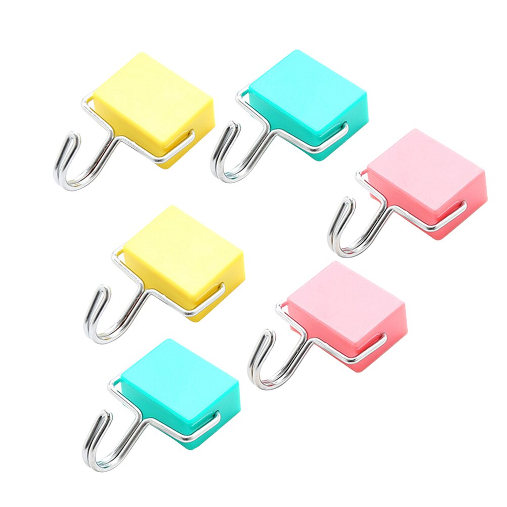 Crochets magnétiques sans couture | Puissants cintres magnétiques créatifs à Super aspiration crochets suspendus pour salle de bains, cuisine réfrigérateur