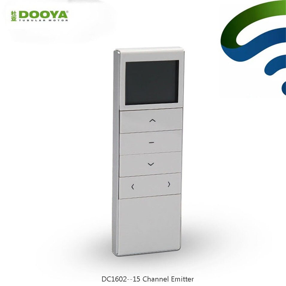 Dooya DC1602 15 channels wireless remote control input 3V battery transmitter for motorized roller blinds ,zebra blinds shutter: Default Title