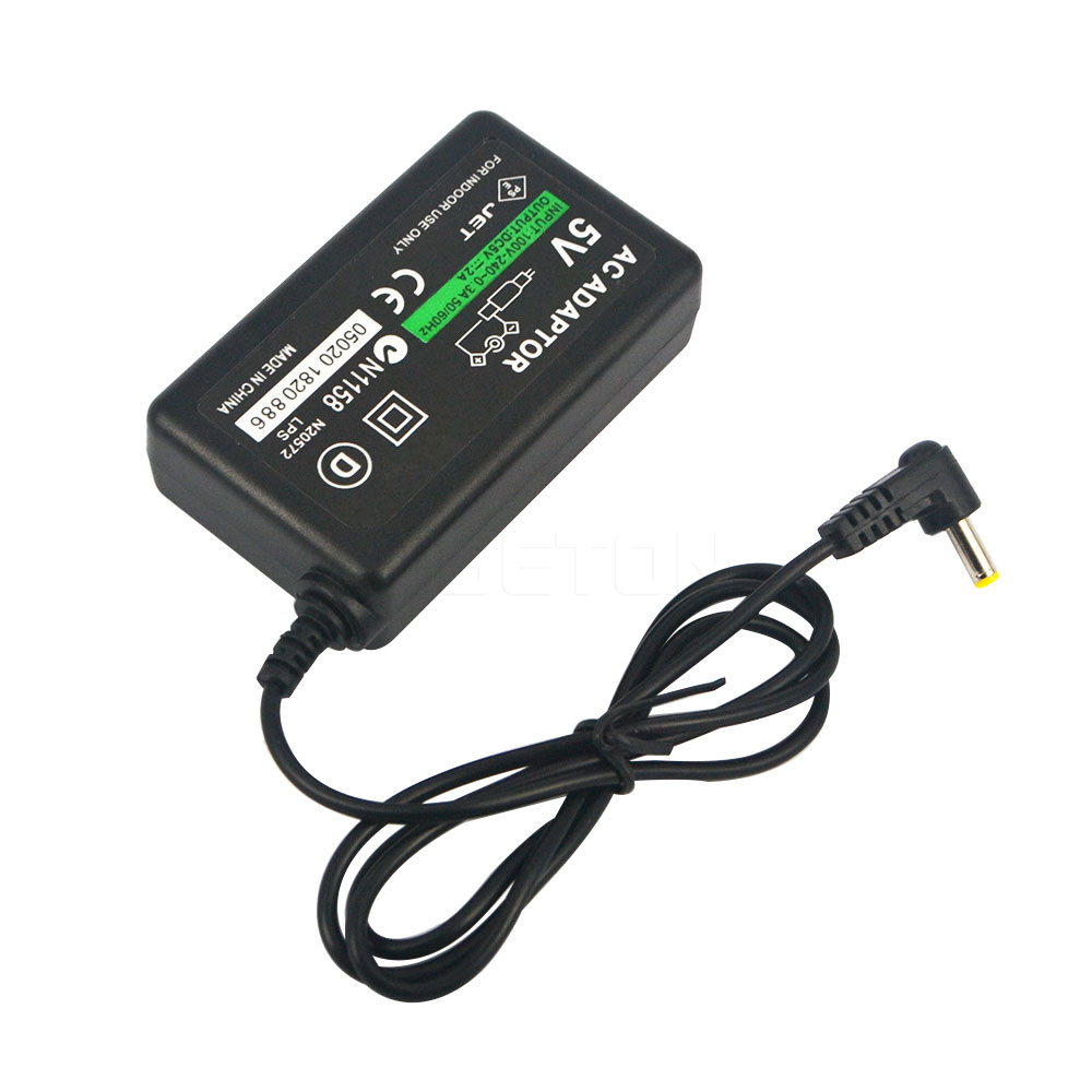 EU/US Plug 5V Home Wall Charger Power Supply AC Adapter for Sony PlayStation Portable PSP 1000 2000 3000 Charging Cable Cord