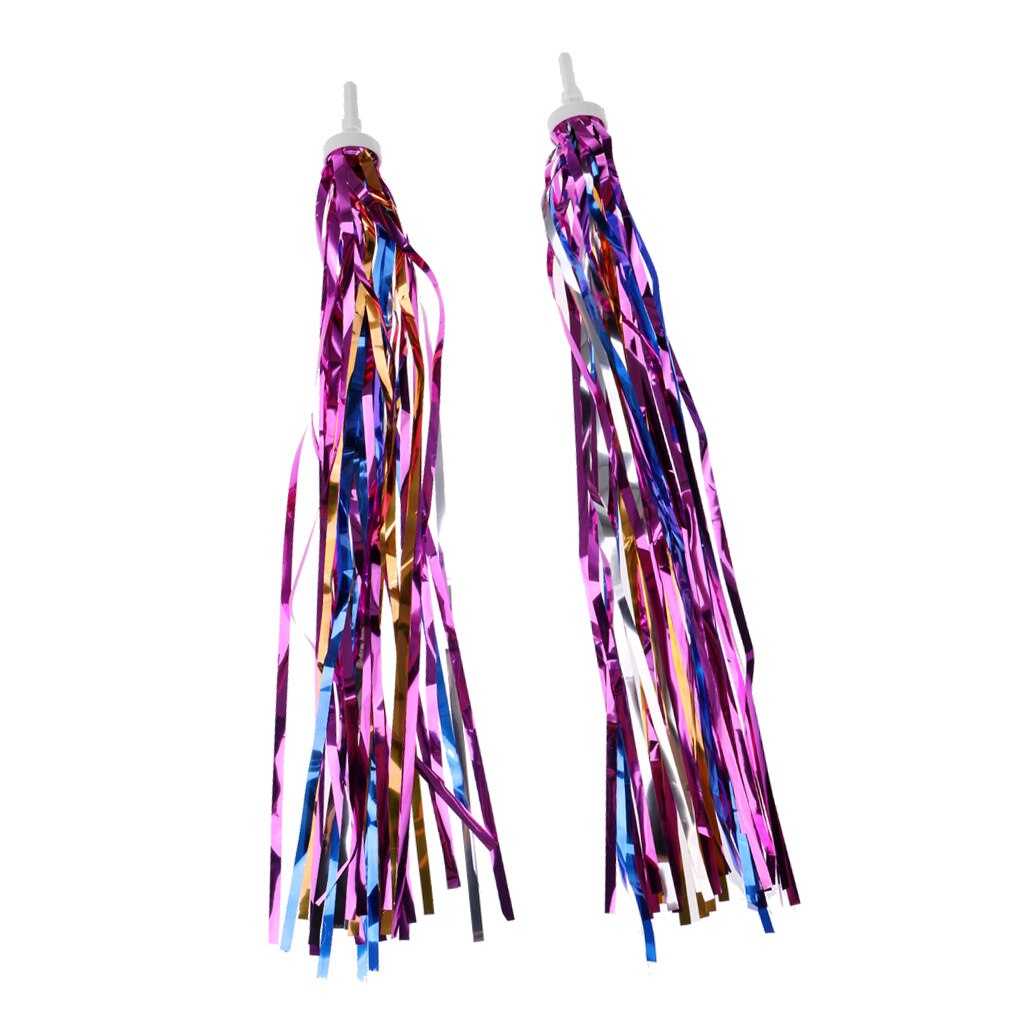 Handlebar Fringe Streamer Ribbon for Children's Bike, Pack of 2 - Long 28cm