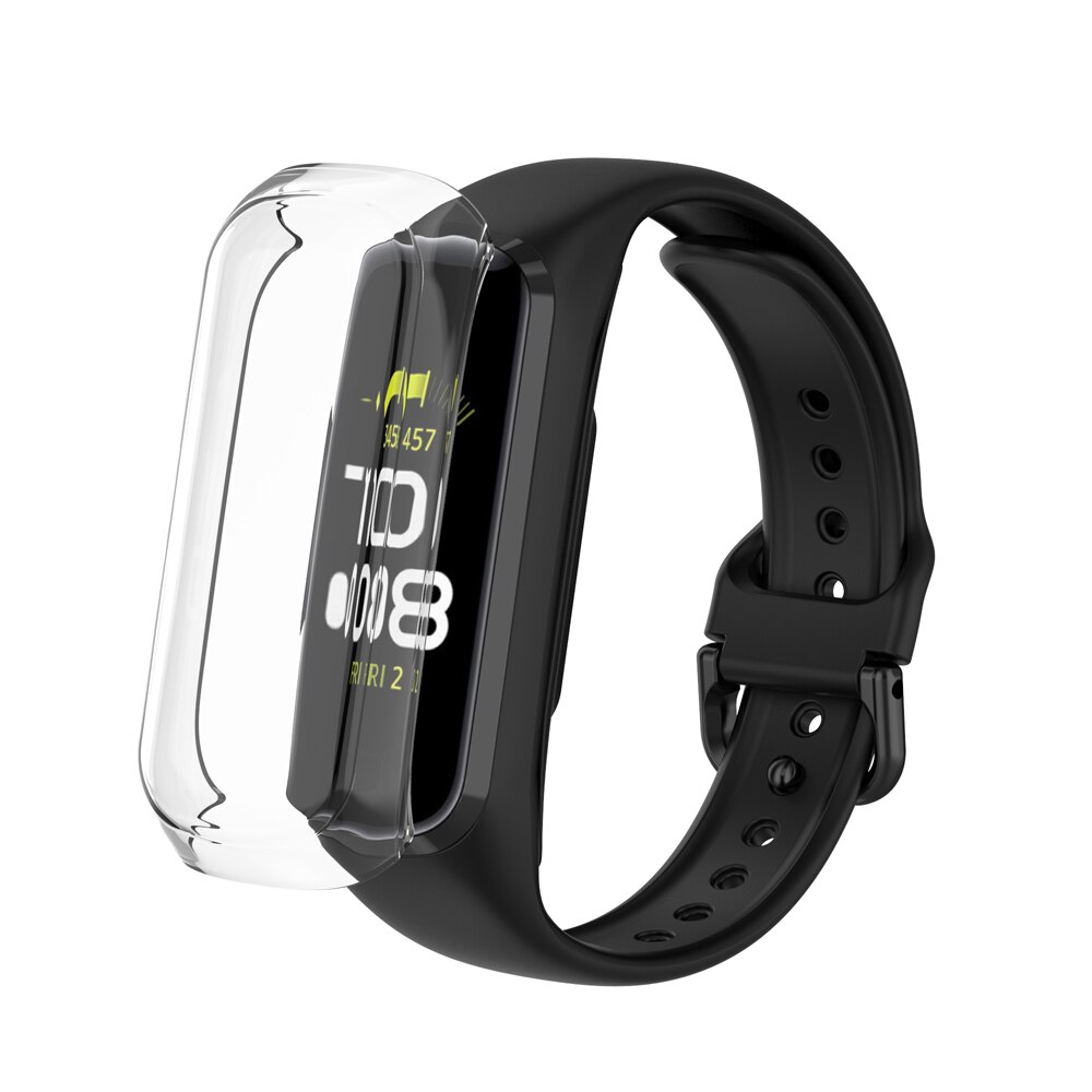 Funda completa para Samsung Galaxy Fit 2 SM-R220, carcasa protectora a prueba de golpes para Galaxy Fit2: Transparent