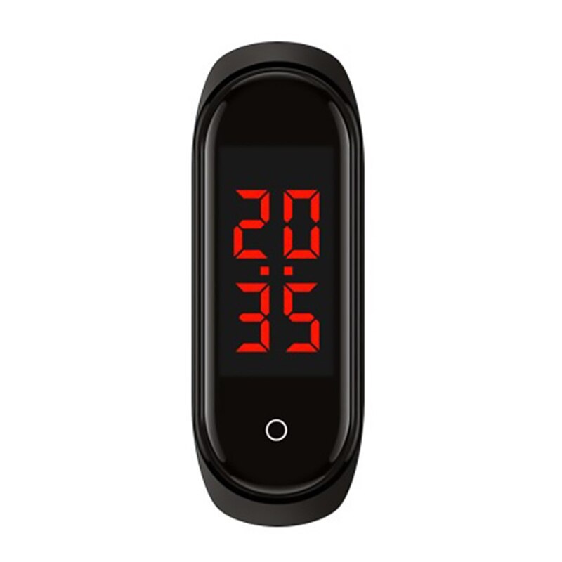 Smart Waterproof Watch With Body Temperature Measurement Display Wrist Watch Unisex H7JP