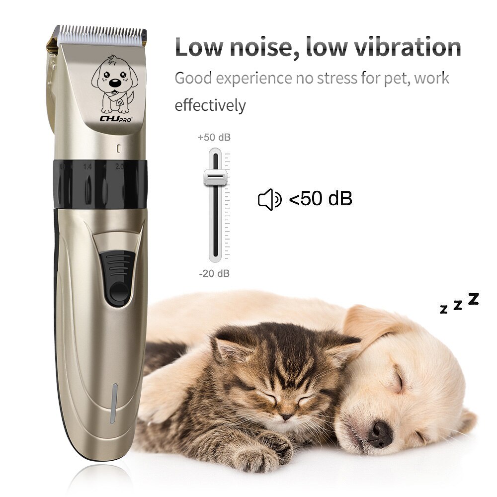 Professionele Hond Haar Clipper Oplaadbare Draadloze Dier Grooming Clippers Elektrische Hond Haar Trimmer Haar Snijden Mahine