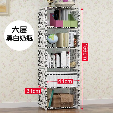 Einfache bücherregal Stärken sterben lagerung schränke freundlicher bücherregal freie kombination Moderne lagerung schränke: schwarz weiß 5 schicht