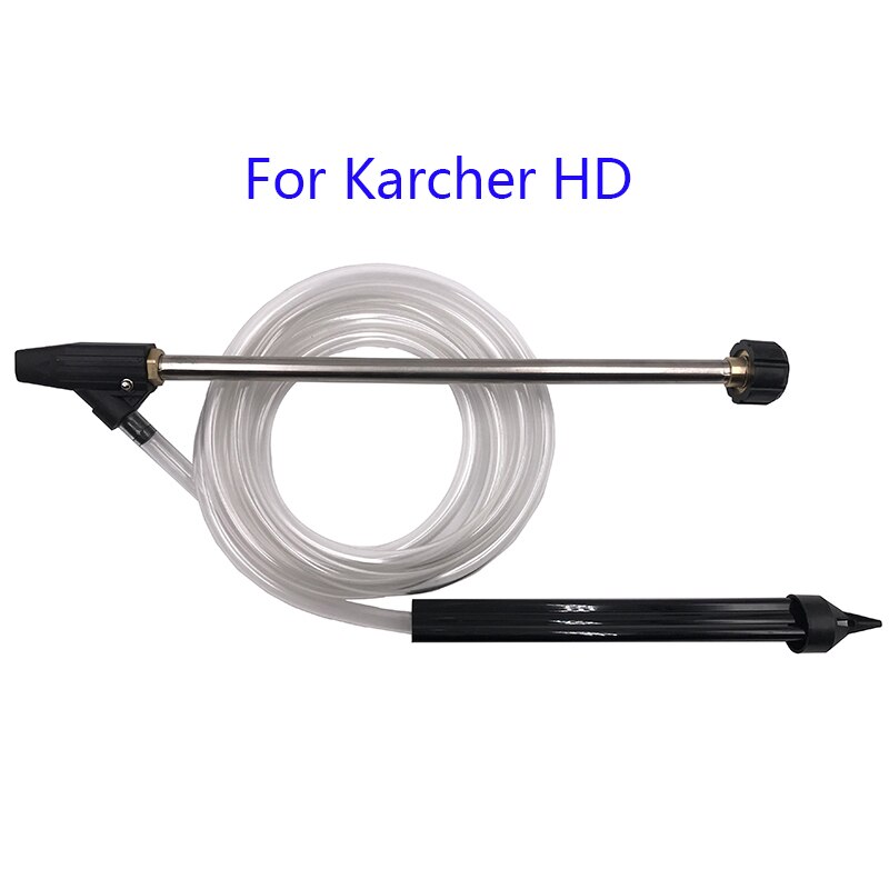 Våt sandblåser sett med 3m slanger til karcher hds pro modell, karcher hd modell med  m22 kvinnelige gjengeadapter: misligholde tittel
