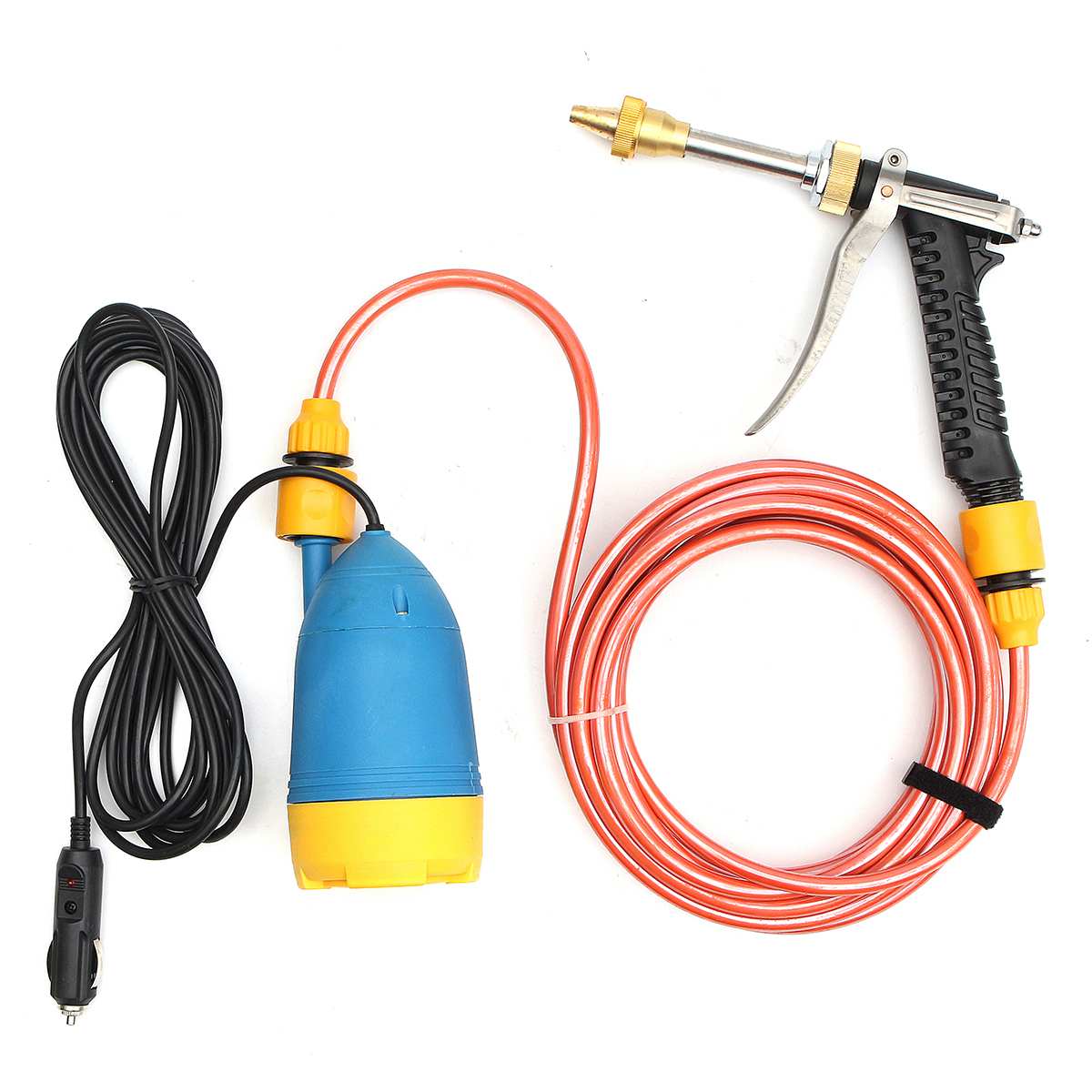 Wasstraat 12 V 60 W Hoge Druk Auto Wasmachine Guns Pomp Kit Water Wassen Pomp Auto Van Spuit Pak elektrische Cleaning Auto Apparaat