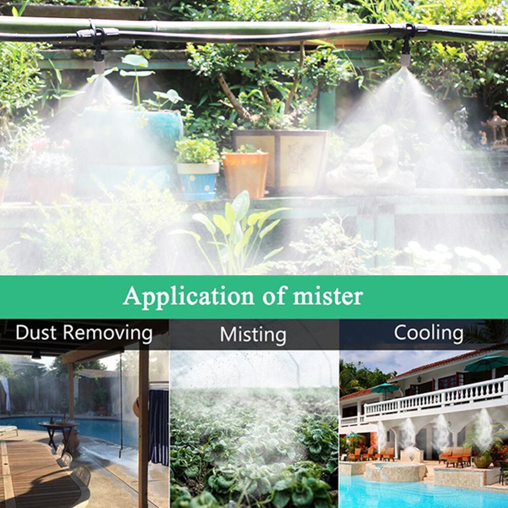 25M Micro Drip Irrigation System Watering Kit Smart Garden Greenhouse Watering System Automatic Plant Garden Watering System