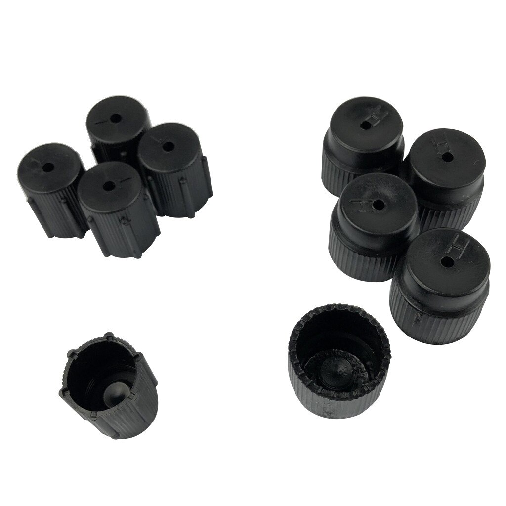 10 Stks/set R134a 13Mm &amp; 16Mm Airco-service Ac Systeem Poort Opladen Caps Auto Opladen Poort Ac systeem Caps Accessoires