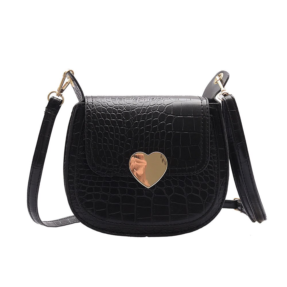 Kleine pu leren crossbodytassen met stenenpatroon voor dames, effen schoudertassen, dames crossbodytas, bolsos