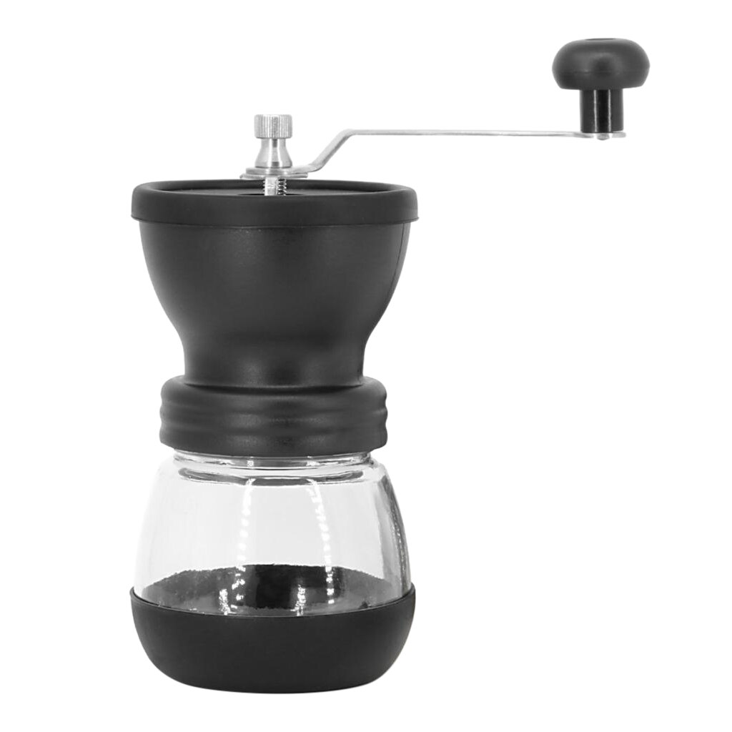 Wasbaar Handkoffiemolen Conische Molen Koffieboon Grinder Zwart