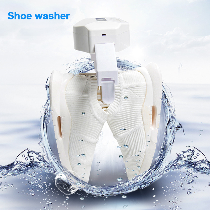 Ultrasonic shoe washer Portable shoe washing machine Automatic home shoe cleaning machine shoes cleaning equipment for 3-5 pairs