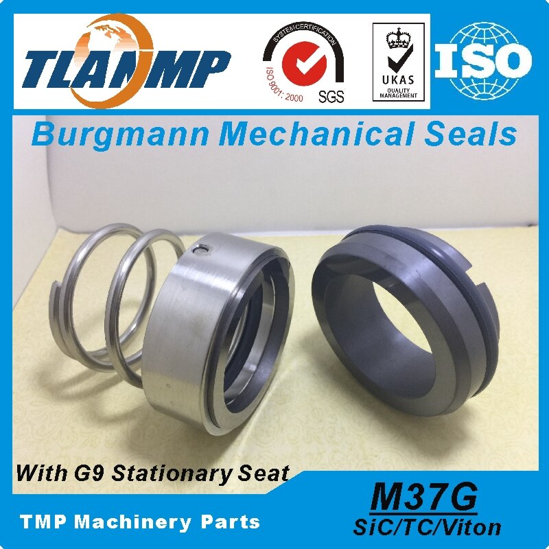 M37G-30 M37G/30-G9 M37G/30-G6 (Materiaal: TC/SiC/VIT) burgmann Mechanical Seals voor Pompen Met G6/G9 Silicon carbide Zitting