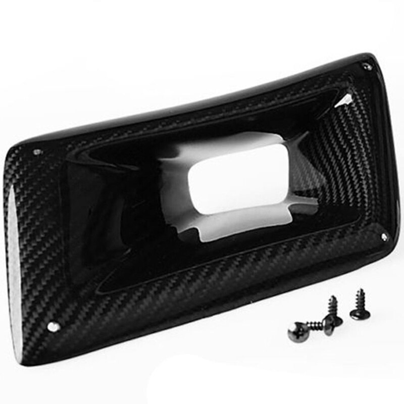 Prise d'air d'admission de conduit d'air d'admission de voiture gauche prise d'évent automatique professionnelle pour la vraie Fiber de carbone pour Nissan 350Z 03