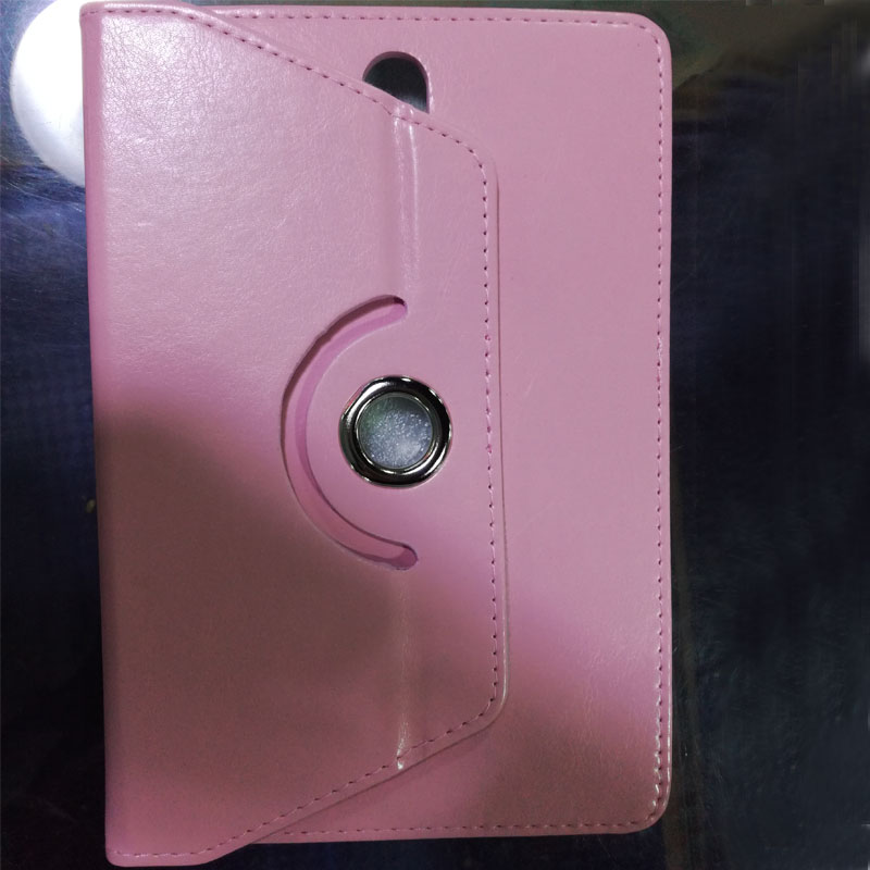 For Asus MeMo Pad HD 7 ME173X ME375CL ME176C ME176CX ME170C ME70C ME572C ME572CL 7 Inch Tablet Rotating Cover Case: pink