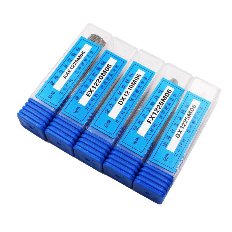 5pcs/set Assorted 12mm Head Tungsten Carbide Rotary Point Burr Die Grinder Bit 6mm Shank Milling Cutter Abrasive Tools: ADEFG