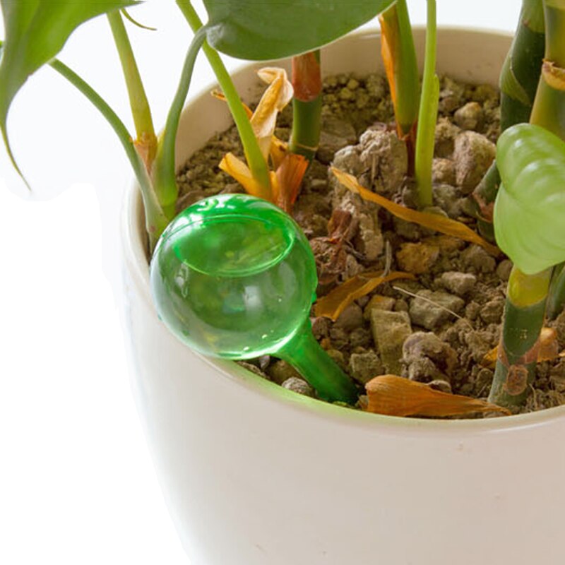 Home Gardening PVC Drip Watering Device Plant Self Watering Bulb Large Automatic Dripping Device Garden Pot Planter Cans