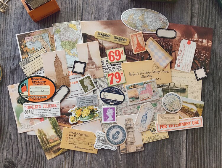 Suuret numerot kukkalinnut valmiiksi leikattu kortti scrapbooking kollaasi materiaali paketti tee itse romulehti tausta koristepaperi: Matkustaa