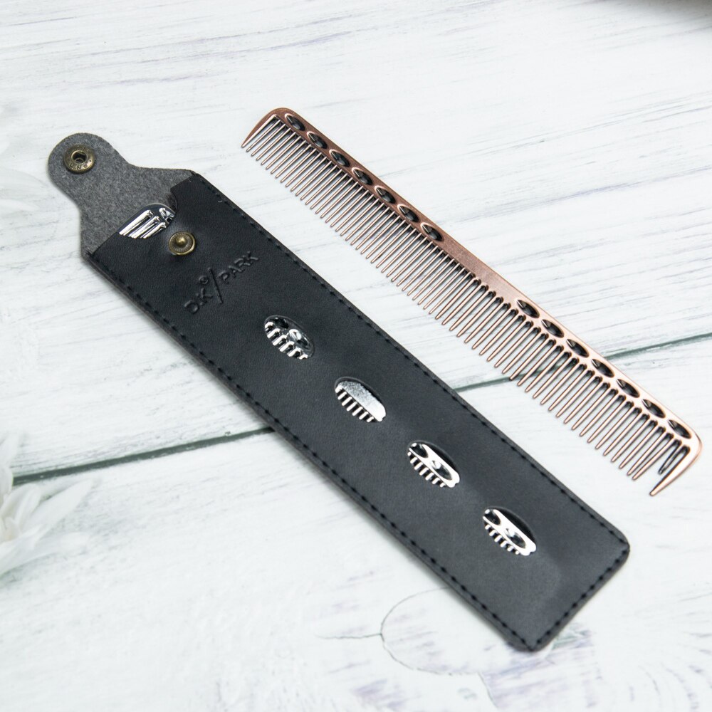 1 Pc Stainless Steel Hair Comb Hair Salon Hairdressing Combs Hair Cutting Dying Comb 2 In 1 Small Size