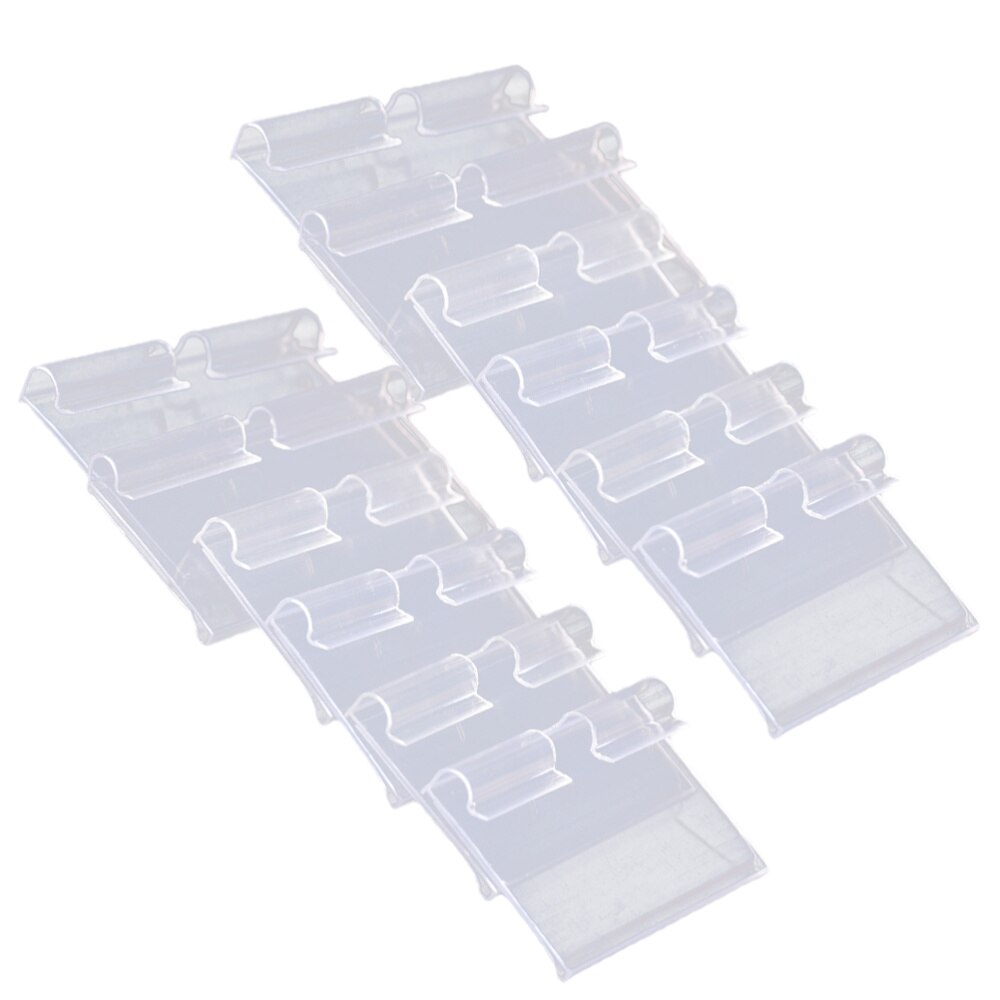 24Pcs 4.2X10Cm Pvc Prijs Tags Premium Pvc Prijskaartje Voor Supermarkt Mall Winkel Winkel