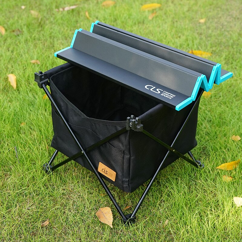 Udendørs foldebord aluminiumslegering ultralet campingbord bærbart sammenklappeligt spisebord til grill bjergbestigning picnic
