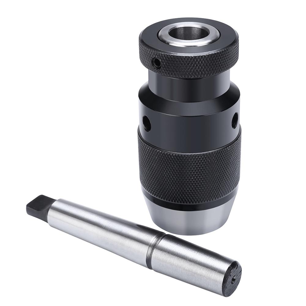 B12 B16 B18 B22 tour perceuse mandrin auto serrer perceuse mandrin léger conique pour tour perceuse électrique CNC perceuse