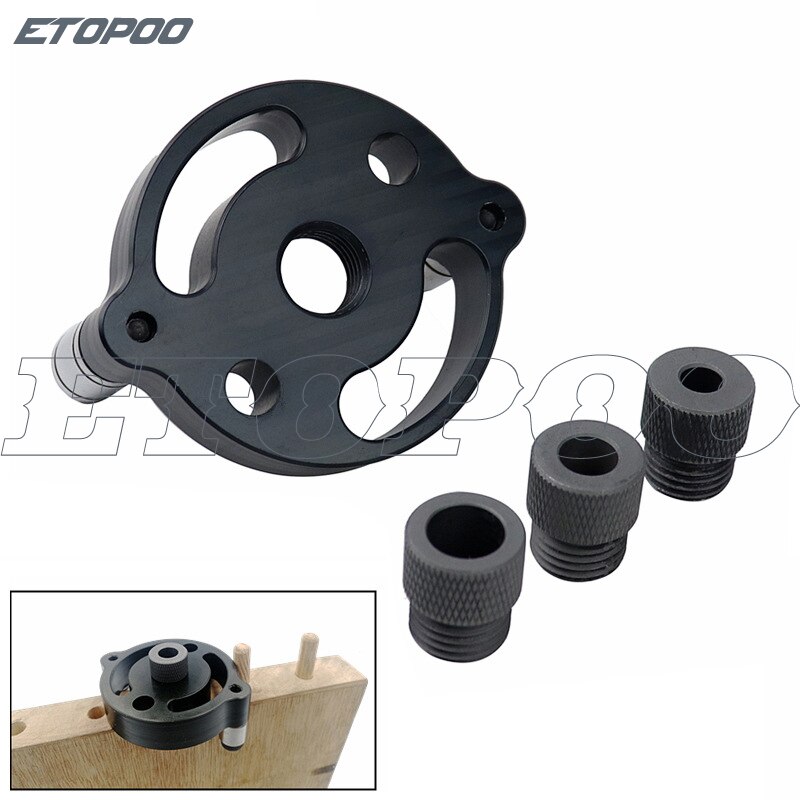 Vertical Pocket Hole Jig 6/8/10mm Gauge Dowelling Self Centering Drill Guide Kit Hole Puncher Locator Jig For Woodworking Tools