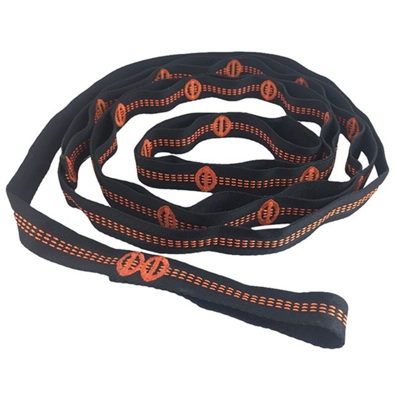 Nylon Webbing Climbing Rope TR-16280 Outdoor Tree Hanging Hammock Strap High Load-Bearing Durable Camping Travel Portable Sling