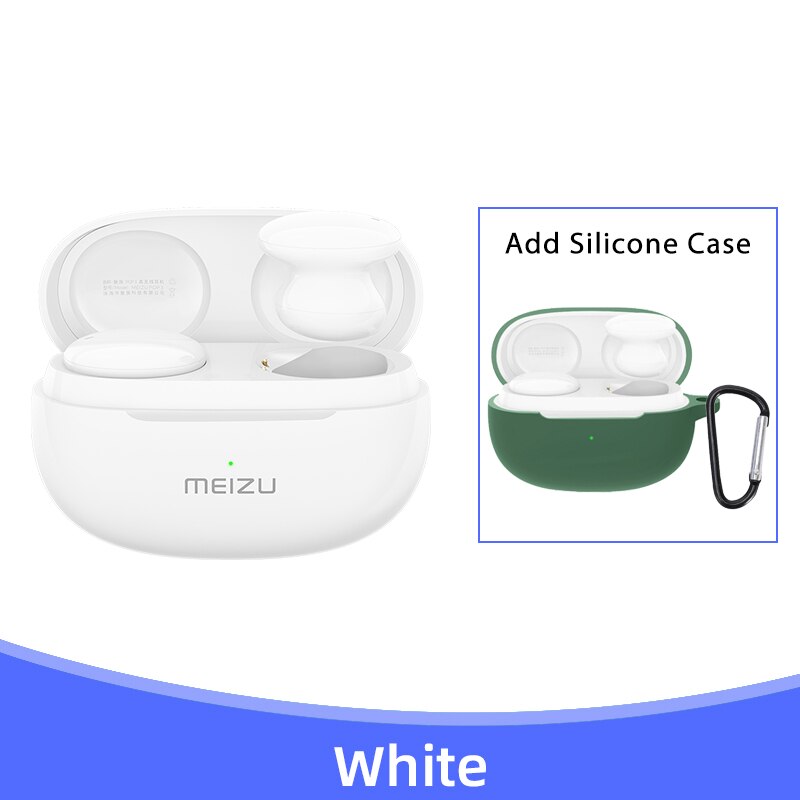 Meizu POP 3 TWS auricolare Wireless Bluetooth 5.2 auricolari ENC 24 ore di durata della batteria cuffie Wireless IPX5 per Meizu 18 Pro 18X: add Green case