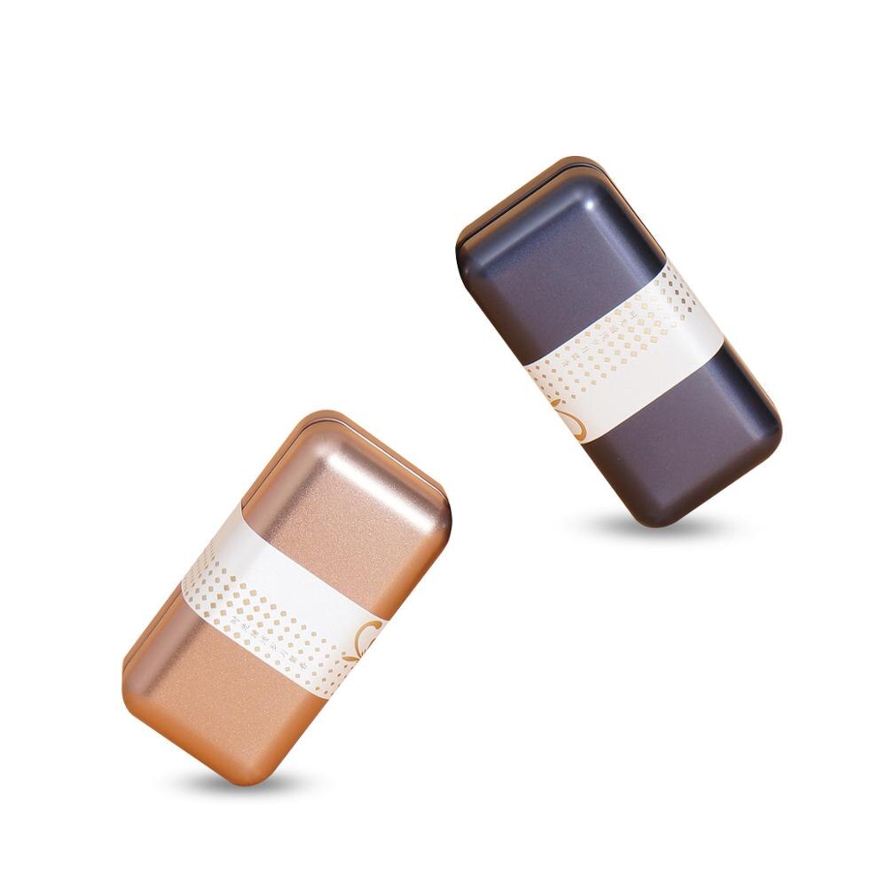 6 pièces/lot général Pu Er thé scellé boîte en fer blanc boîte d'emballage de thé vide caisse de nourriture pour cuisine impression café poudre organisateur de stockage