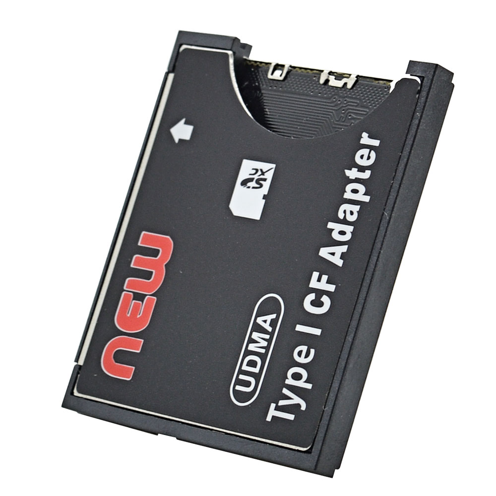 High Speed SD to CF Adapter SDXC SDHC to Standard Compact Flash Type I Card Converter Adapter Support UDMA 128GB