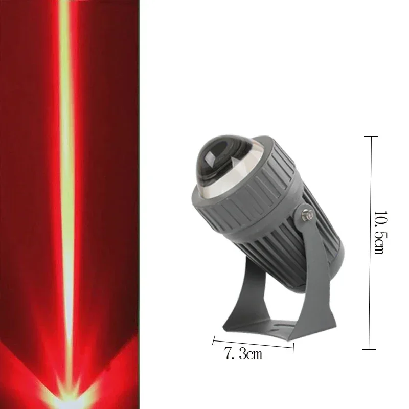 Outdoor LED Garden Wall Spotlights 10W Landscape Lighting AC220V Red Green Blue IP65 Waterproof One Beam Lights: Rood