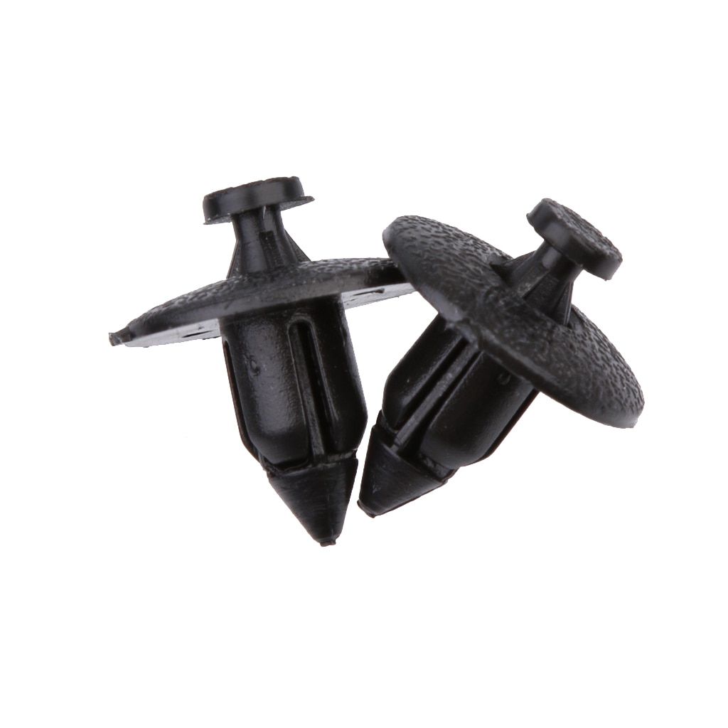 30pcs Bumper Radiator Mounting Clips Fastener 8mm For Volvo Subaru