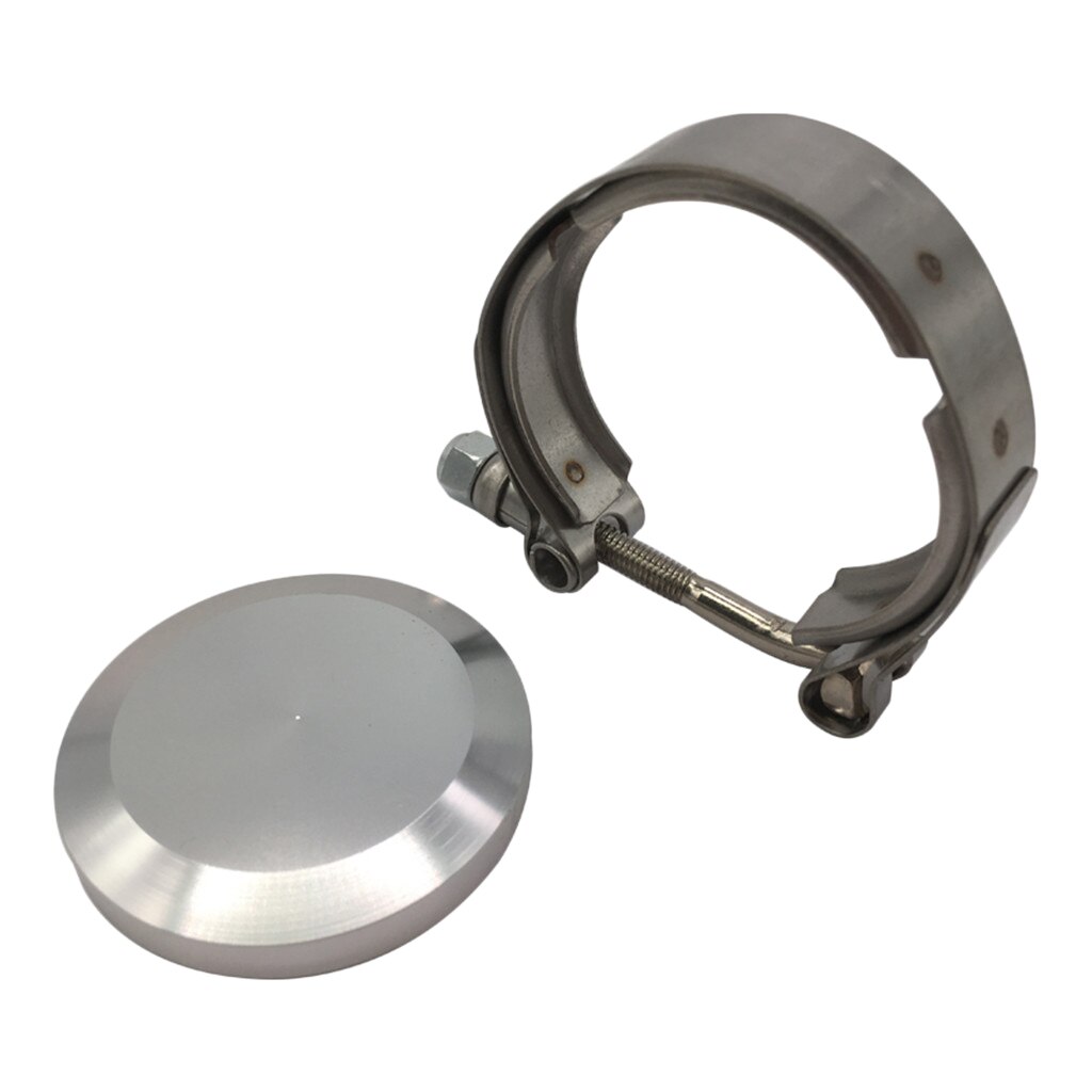 Aluminum Alloy External Wastegate Block Off Plate 50mm V-Band 50mm/2inch