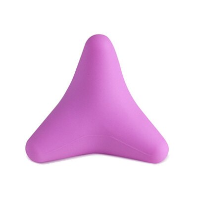 Silizium Massage Kegel Solide Ball Psoas Muskel Freisetzung Brust Wirbelsäule Zurück Nacken Schulterblatt Fuß Yoga Dreieckige Entspannen Gerät: 4Ecke Violett
