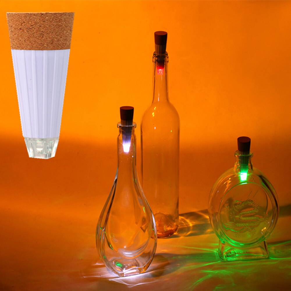 LED fée brillant bouteille bouchon de liège lumière USB Rechargeable bouchon de liège bouchon lampe créative romantique maison Bar décor atmosphère lumières