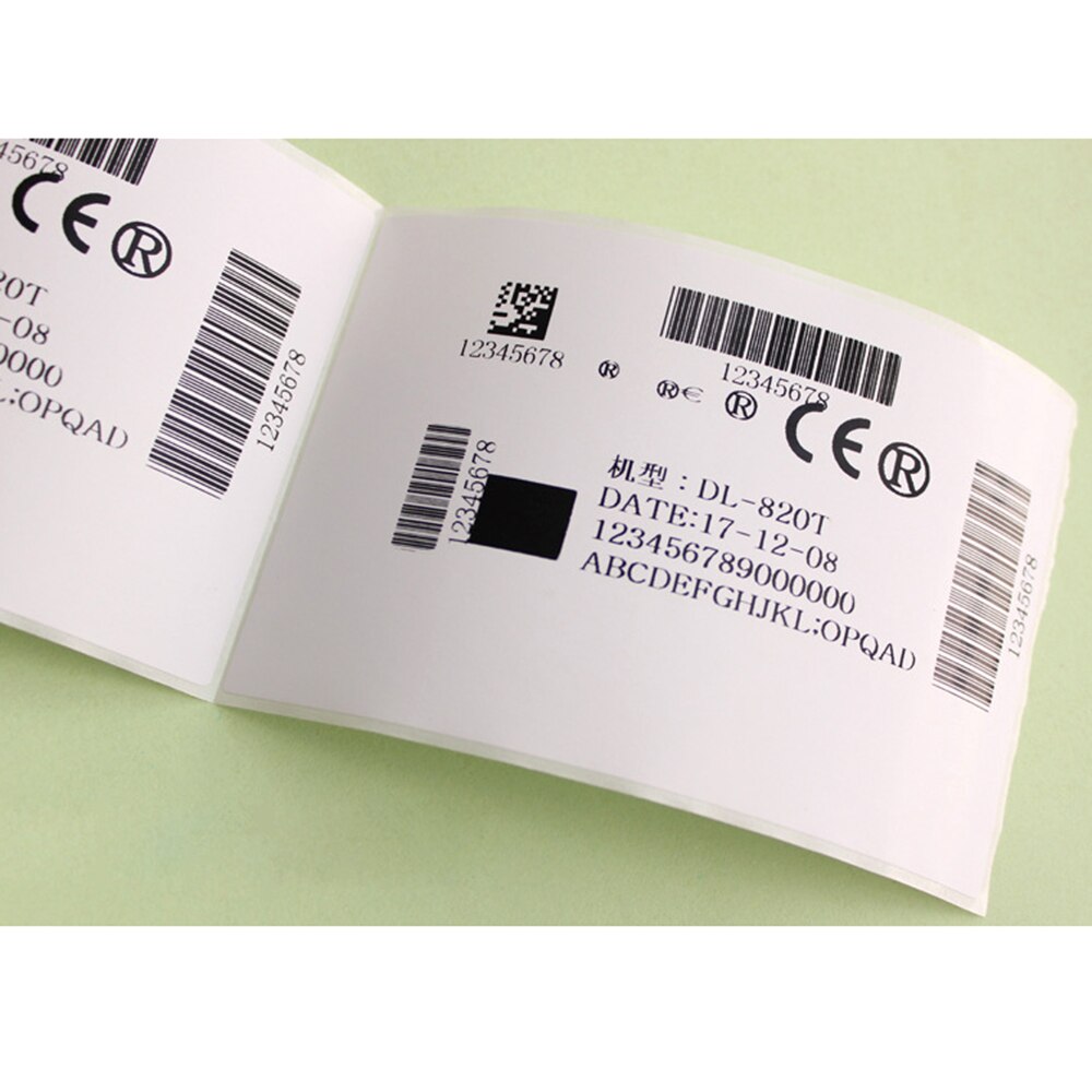 1 Roll Thermal Transfer Wax Ribbon Width 40-110mm * 300m Barcode Printing Ribbon for Printer
