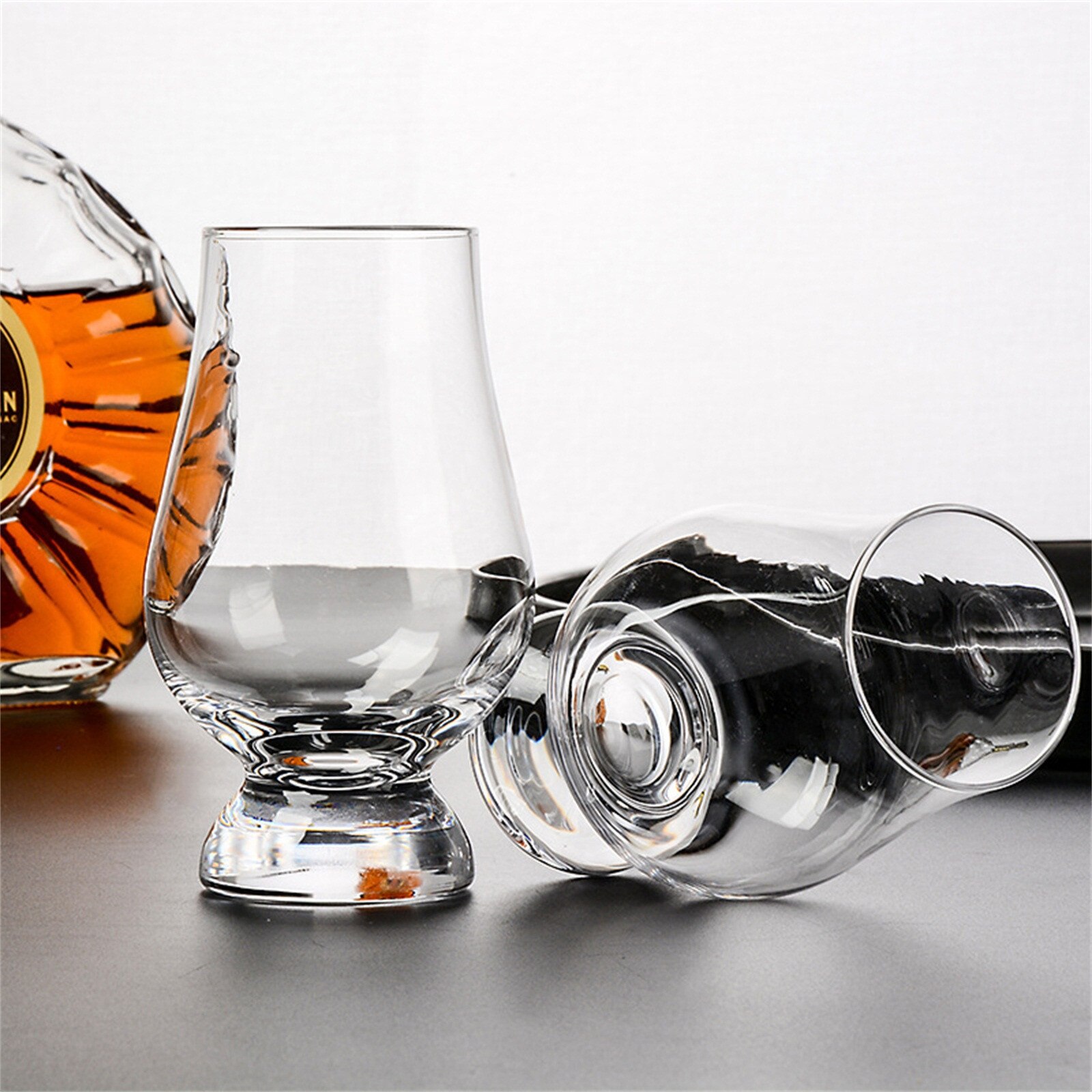 6PC hand-made crystal whiskey glass, high ultra-clear lead-free crystal classic perfect (premium packaging)