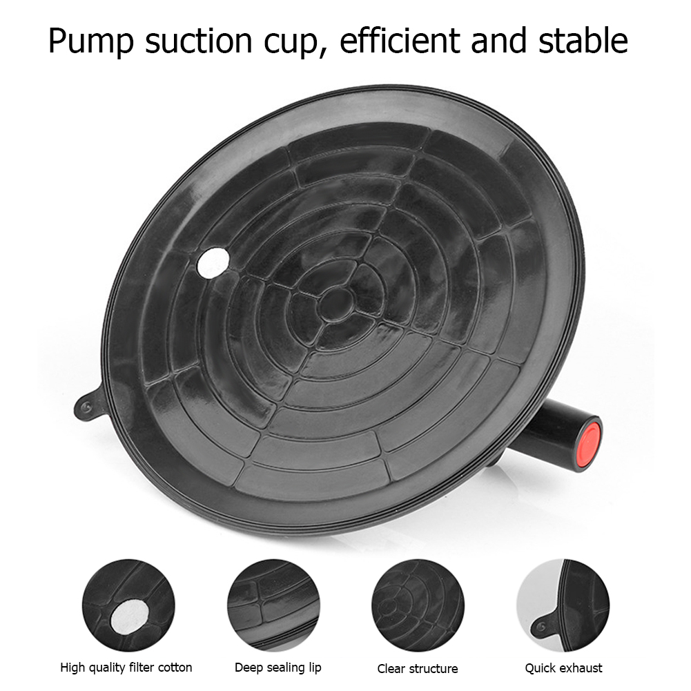8 Inch powerful suction cup Air Pump Vacuum Suction Cups Heavy-Duty Hand Pump Sucker Car suction cup Repair Depression Pro Tools