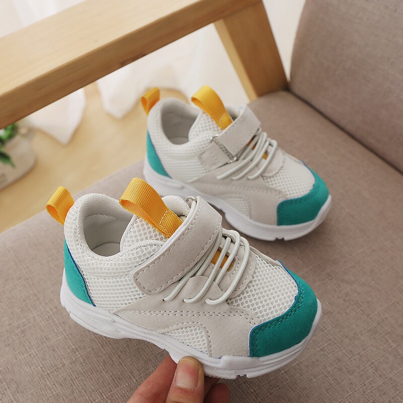 Kinderen schoenen Jongens Meisjes Mesh Ademend Rubber Sport Sneakers Loopschoenen Size22/23/24/25/26 /27