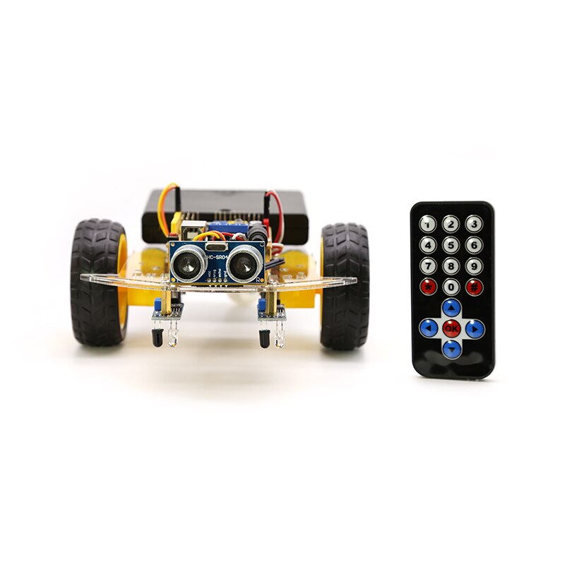 Smart Robot Motor Car Kit Avoidance Tracking 2WD,Ultrasonic,IR Remote,for Arduino Diy Kit ,Robotics Learning