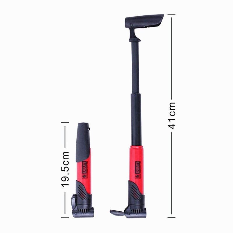 Mini Plastic Bicycle Pump Mountain Bike Road Bike Portable High-intensity Circulation Pump Bicycle Tire Inflator Pump