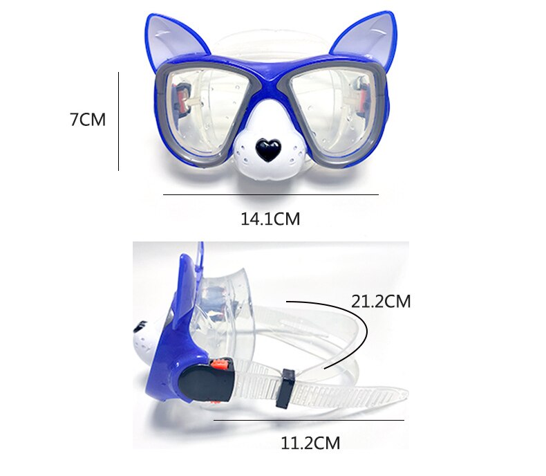 Zwembril Anti-Fog Duiken Snorkelen Bril Voor Kids Kinderen Duiken Water Sportbrillen