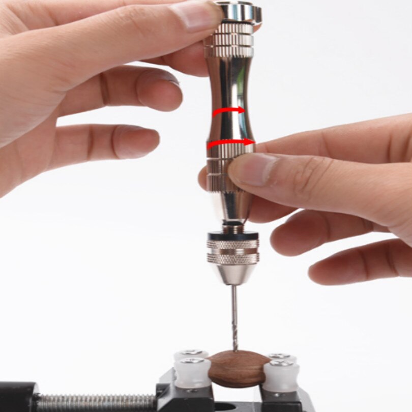 rifling button Chuck range 0.8-3MM hand reamer adjustable reamer Arts and crafts wood pipe reamer +10pcs bits