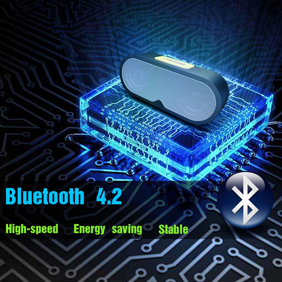 Bluetooth Speakers Wireless Speaker Support 3 5mm Interface TF Card with Microphone Voice Call