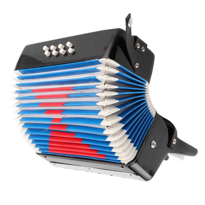 Kinderen Accordeon Met Een Intrekbare Lederen Band Slagvastheid Beginner Accordeon Voor Kinderen Beginners Kinderen Student